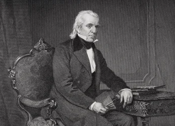 Portrait de James Knox Polk (1795-1849) (détail)
